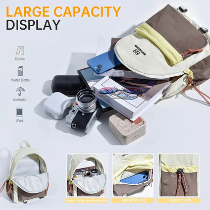Women's Mini Casual Backpack – Lightweight Multi-Compartment Bag