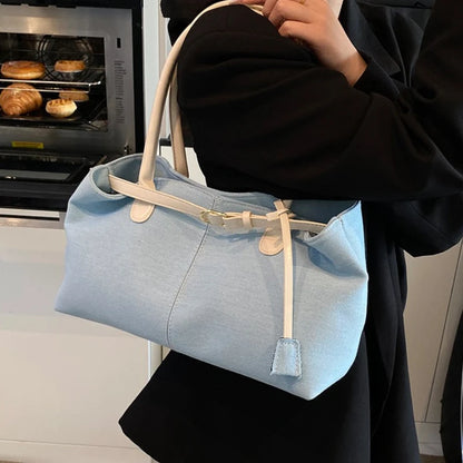 Large Capacity Shoulder Bag – Casual Tote Handbag for Women