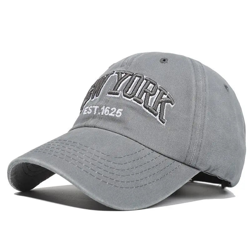 Baseball Cap Embroidery Breathable Retro Unisex Summer Hat