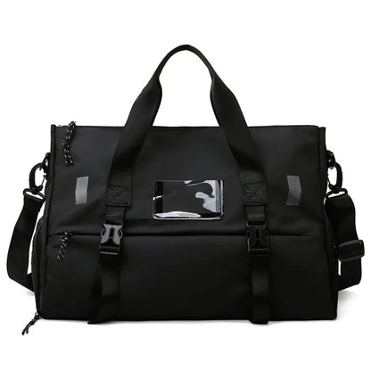 Sports Gym Duffel Bag with Independent Shoe Compartment