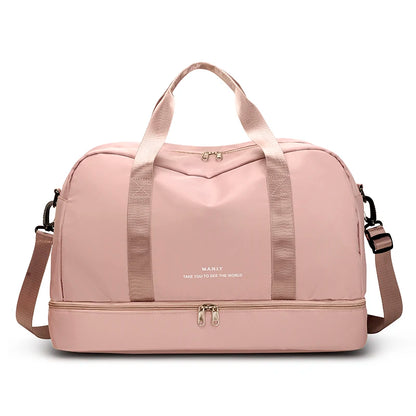 Expandable Travel Duffle Bag | Women's Gym & Weekend Overnight Bag