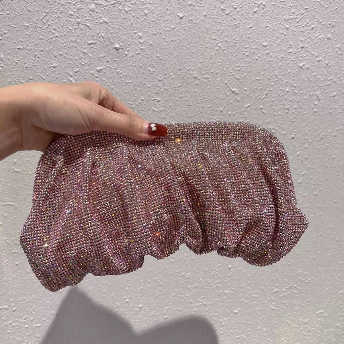 Crystal Evening Clutch Bag – Women's Diamond Party Purse