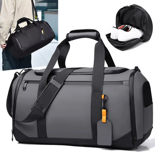 Large Gym Duffel Bag – Wet Dry Sport & Travel Bag