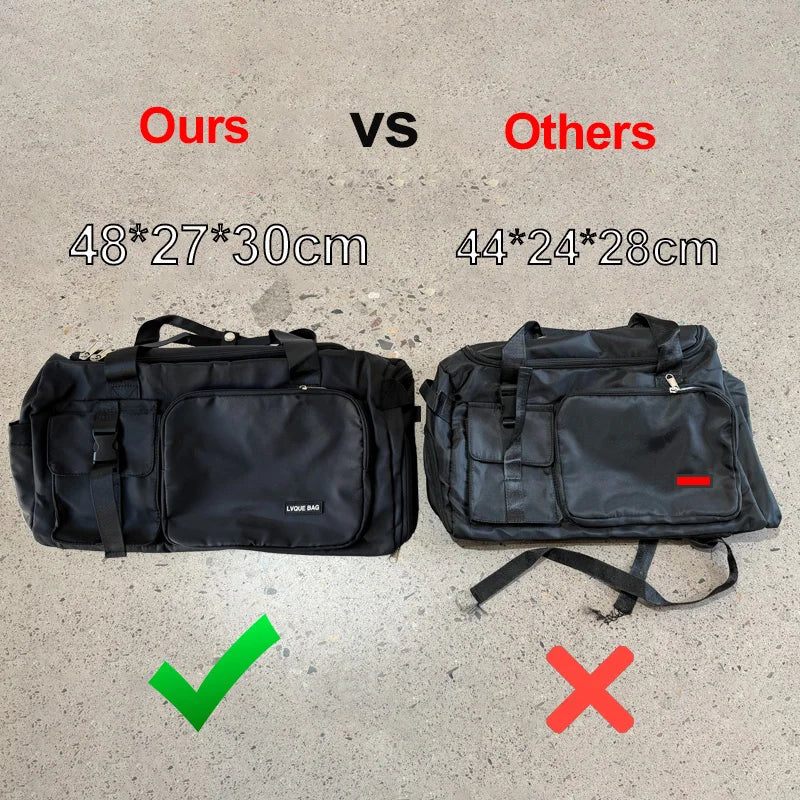 Women's Gym Duffel Bag – Wet Dry Separation Travel & Sports Bag