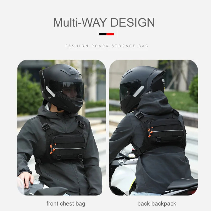 Tactical Chest Bag – Men's Outdoor Vest Rig Pack