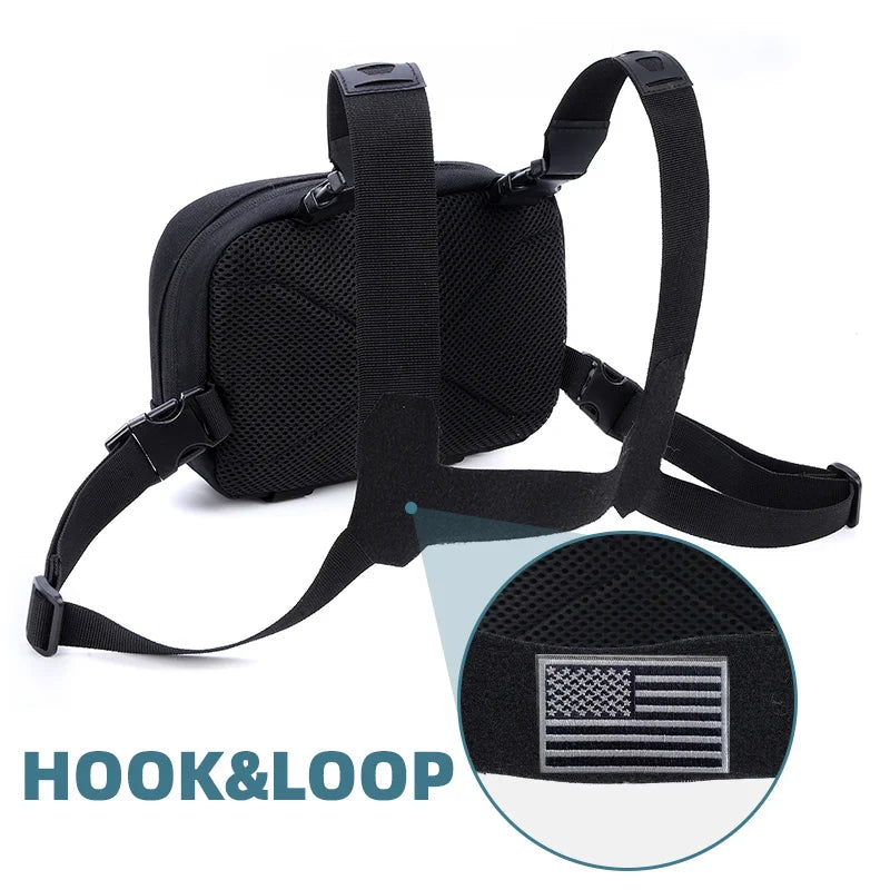 Tactical Chest Rig Bag – Outdoor Hiking & Cycling Vest Pack