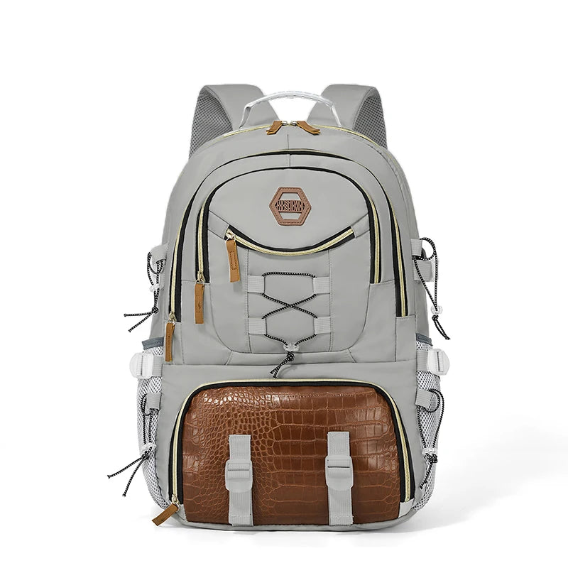 Men's Hiking Backpack with Shoe Compartment & Large Capacity