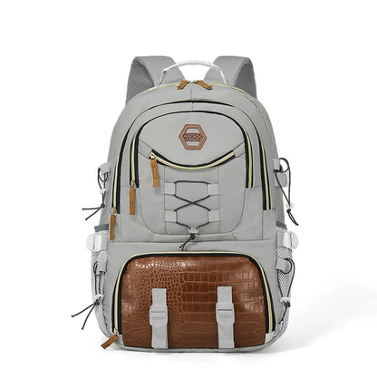 Men's Hiking Backpack with Shoe Compartment & Large Capacity