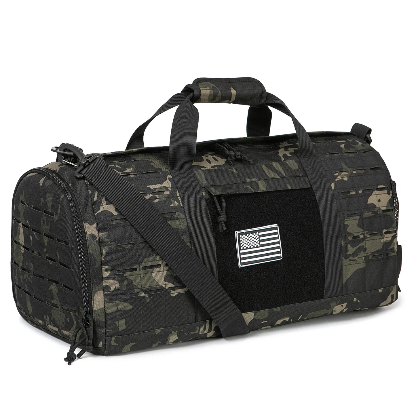 40L Tactical Duffel Bag – Military MOLLE Gym & Travel Bag