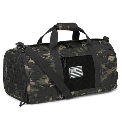 40L Tactical Duffel Bag – Military MOLLE Gym & Travel Bag