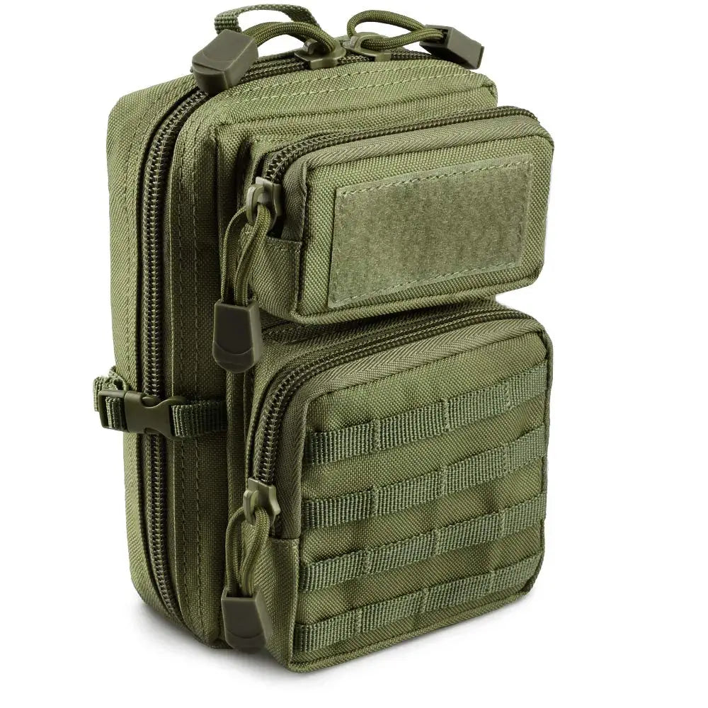 Tactical MOLLE Waist Bag EDC Pack – Hiking & Outdoor Utility Pouch