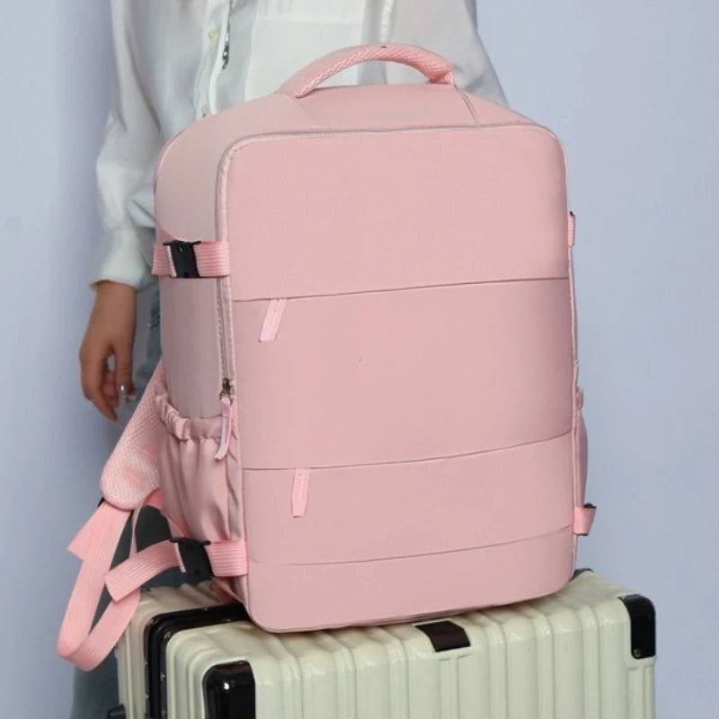 Carry-On Travel Backpack – Lightweight Laptop Boarding Bag