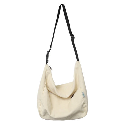 Canvas Crossbody Tote Bag for Women – Large Capacity Shoulder Bag