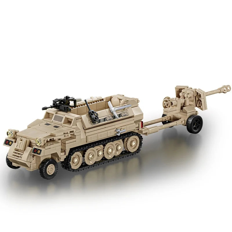 Military Tank Building Blocks Set – Army SWAT Armored Vehicle Toy