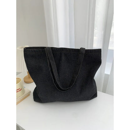 Denim Tote Bag Large Capacity Women's Shoulder Bag