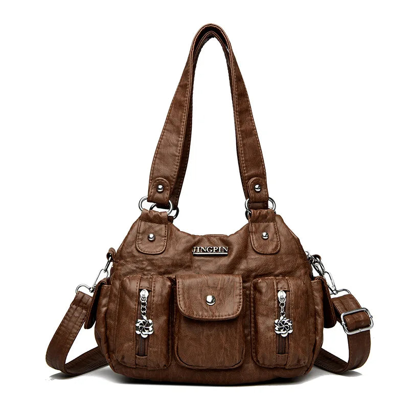 Designer Shoulder Bag for Women – Large Capacity Hobo Handbag