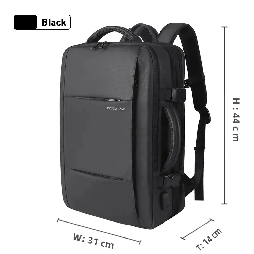 Waterproof Anti-Theft Laptop Backpack 15.6" – Business Travel Bag for Men