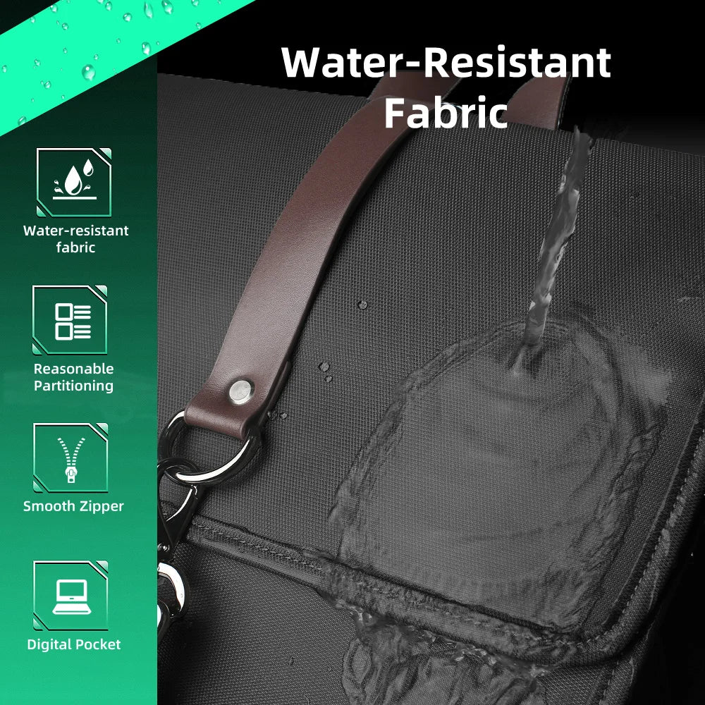 Laptop Backpack Men 15.6 Inch Waterproof USB Business Bag
