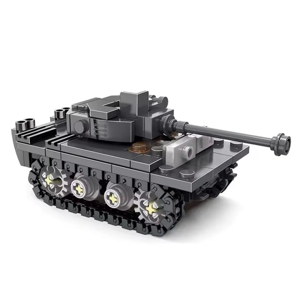 Military Tank Building Blocks Set – Army DIY Brick Toy