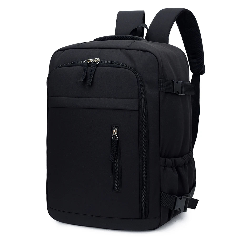 Airline-Approved Carry-On Backpack – Nylon Flight Bag with Shoe Compartment