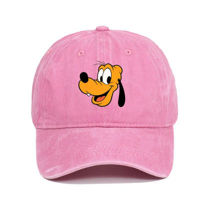 Cartoon Character Baseball Cap – Vintage Washed Unisex Hat