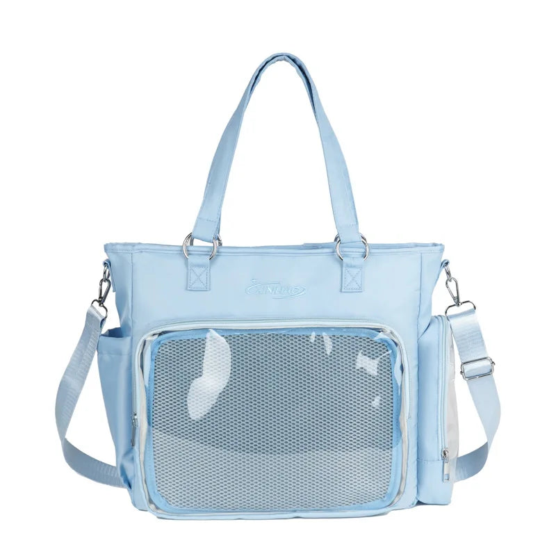 Kawaii Ita Bag Large Capacity Transparent Window Shoulder Bag