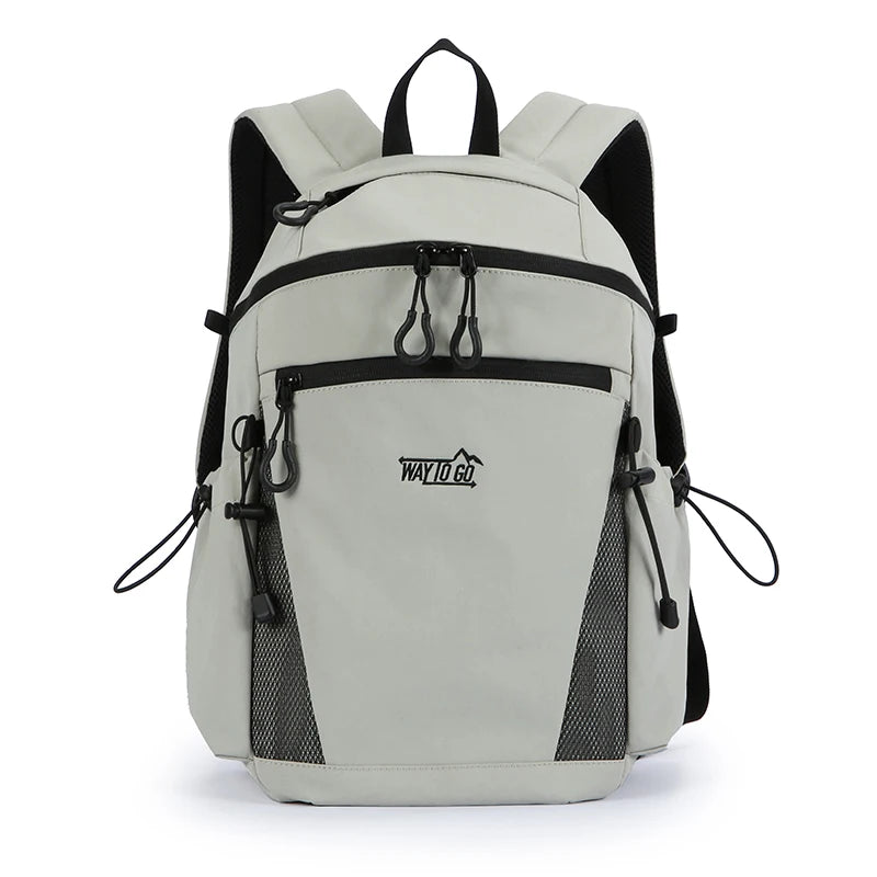 Water-Resistant Nylon Backpack – Large Capacity Unisex Outdoor Bag