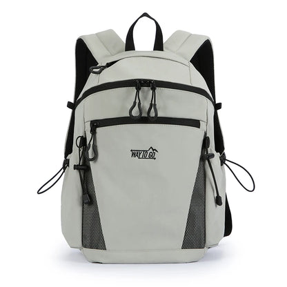 Water-Resistant Nylon Backpack – Large Capacity Unisex Outdoor Bag