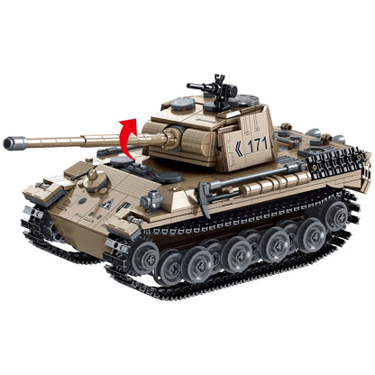 Leopard Main Battle Tank MOC Building Set 1000+ Pcs