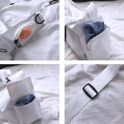 Canvas Messenger Bag – Unisex Japanese Harajuku Crossbody Shoulder Bag