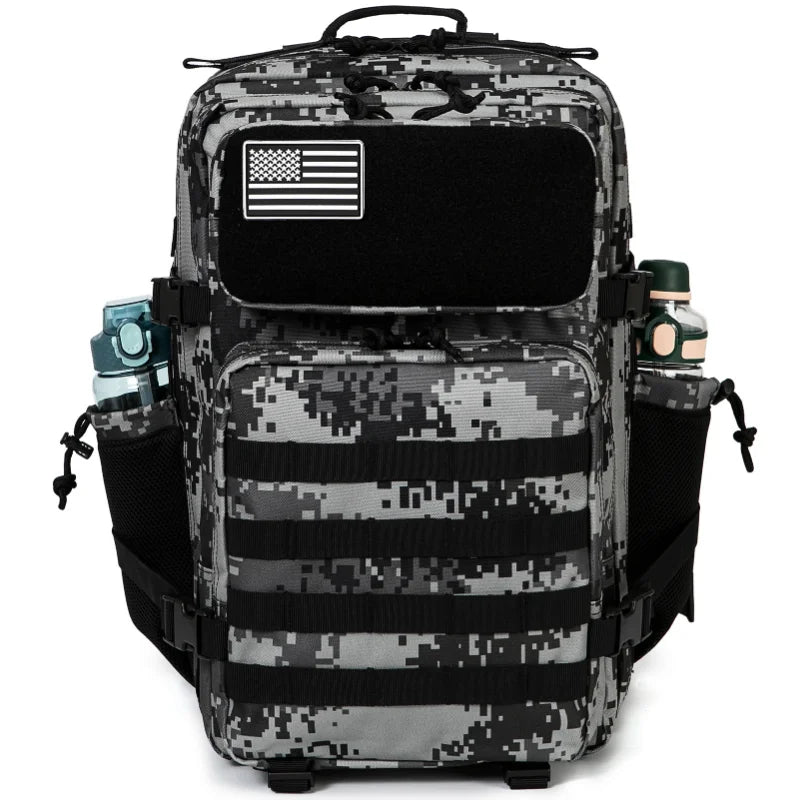 45L Tactical Backpack with MOLLE System for Men & Women