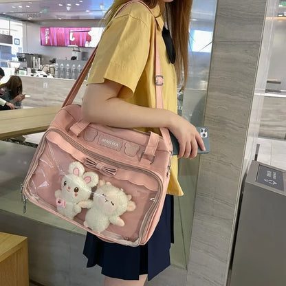 Ita Bag Transparent Window Crossbody Shoulder Bag for Women