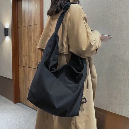 Canvas Tote Bag – Women's Large Casual Shoulder & Messenger Bag