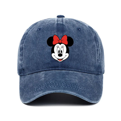 Cartoon Character Baseball Cap – Vintage Washed Unisex Hat