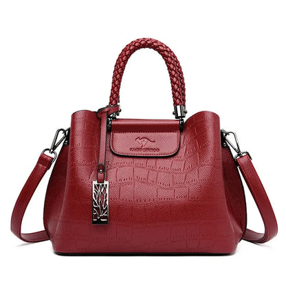 Luxury Stone Pattern Women's Handbag Crossbody Shoulder Bag