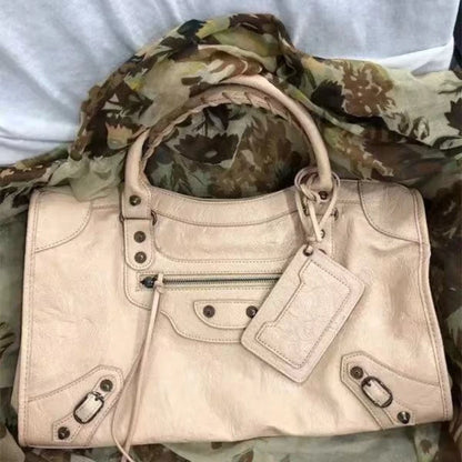 Motorcycle Crossbody Bag – Women's Luxury Leather Tote