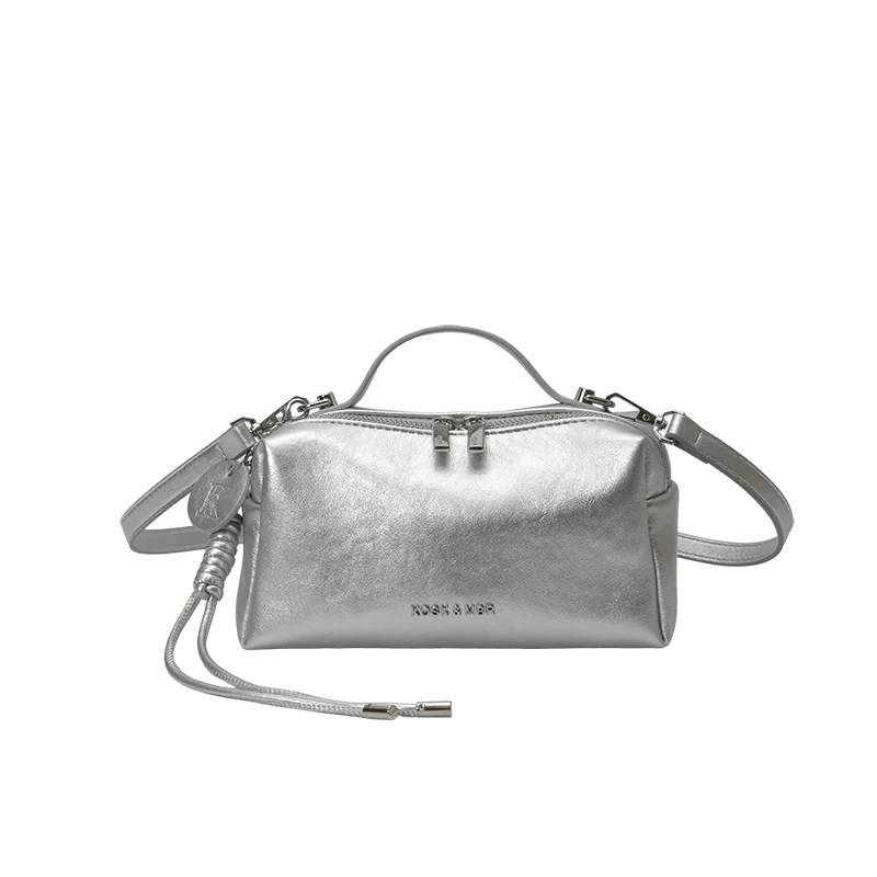Women's PU Leather Boston Bag – Top Handle Crossbody Shoulder Bag