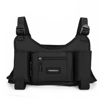 Tactical Chest Rig Bag for Men – Outdoor Vest Pouch for Hiking & Running