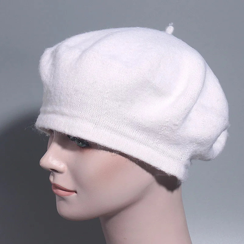 Wool Beret Hat – French Painter Style for Women & Girls