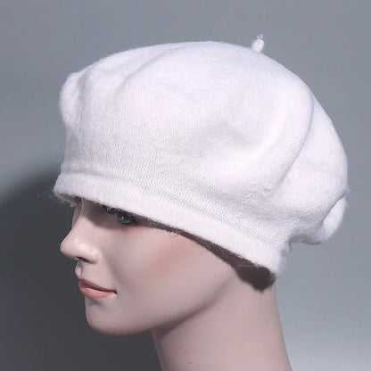 Wool Beret Hat – French Painter Style for Women & Girls