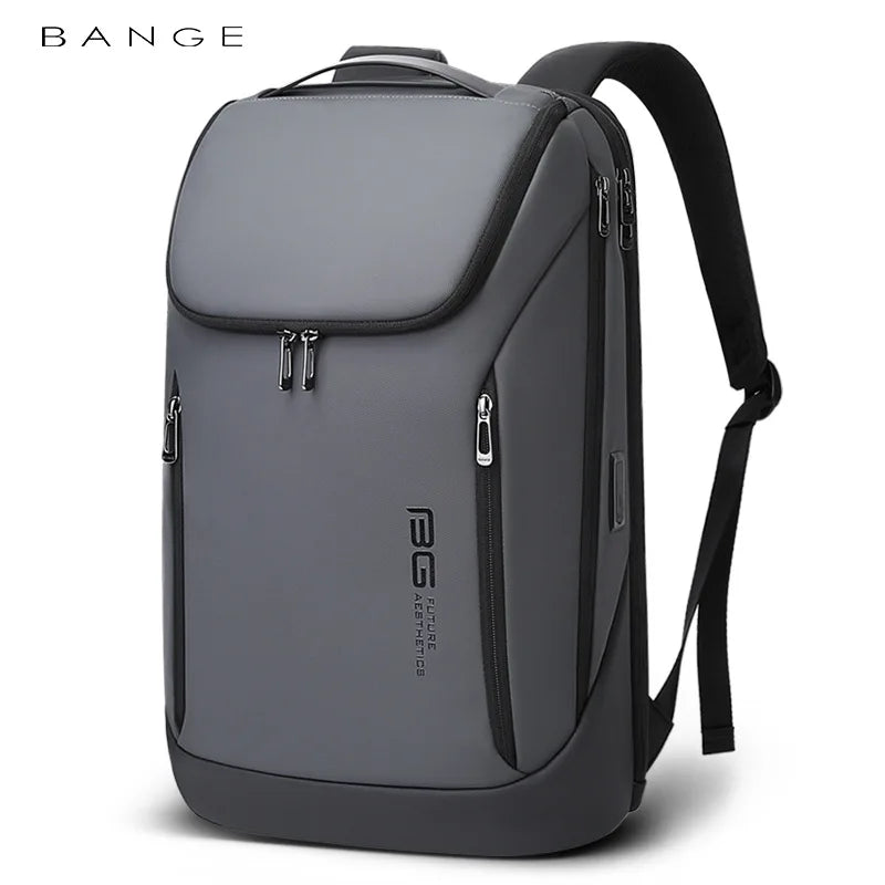 Bange Men's Waterproof Laptop Backpack 15.6" – Large Capacity Business Bag