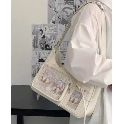 Ita Bag Transparent Window Crossbody Shoulder Bag Y2K Harajuku Style