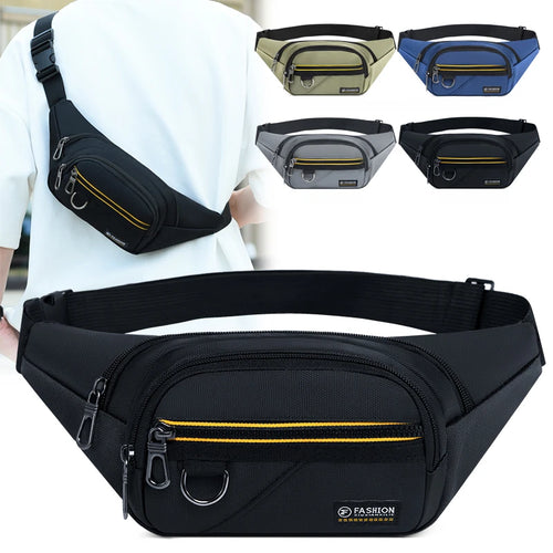 Waterproof Fanny Pack – Unisex Waist Bag for Phone, Wallet & Travel