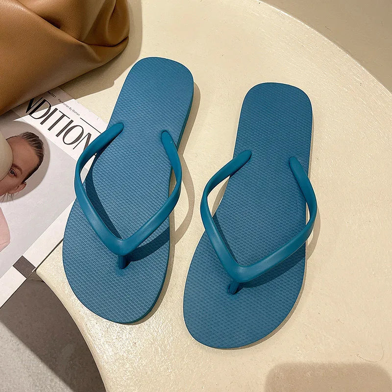 Women's Colorful Non-Slip Beach Flip Flops – Summer Sandals