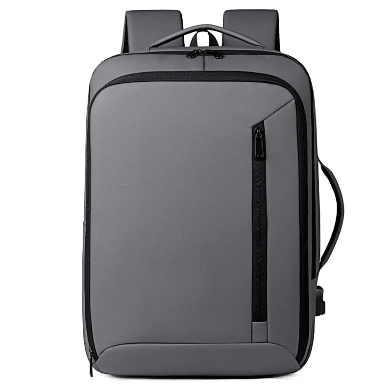 Multi-Pocket Travel Backpack with USB Charging Port – Water-Resistant Business Bag for Men