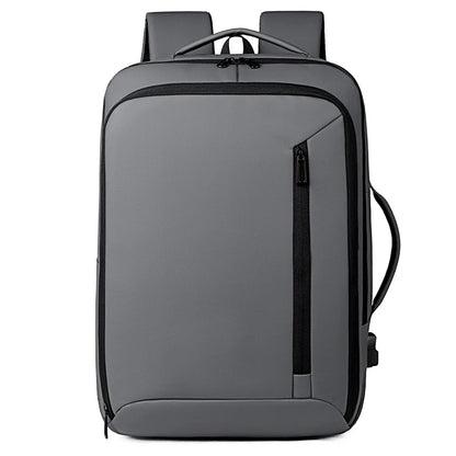 Multi-Pocket Travel Backpack with USB Charging Port – Water-Resistant Business Bag for Men