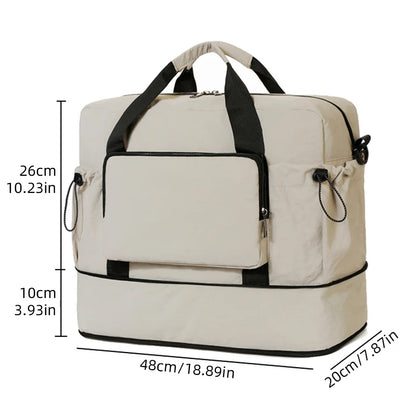 Gym Duffel Bag – Lightweight Travel Weekender & Fitness Bag
