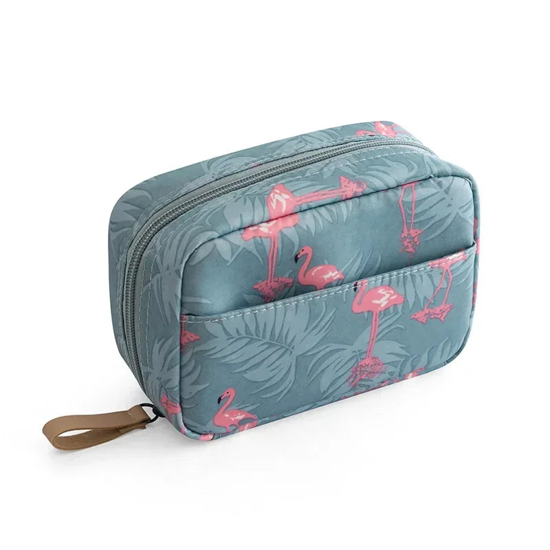 Mini Makeup Bag – Travel Cosmetic Organizer Pouch