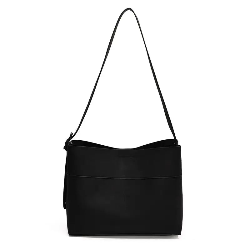 Women's Luxury Suede Tote Bag – Large Crossbody Handbag