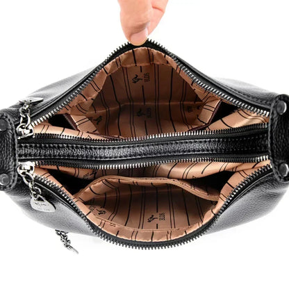 Leather Tote Bag for Women – Large Capacity Shoulder & Crossbody
